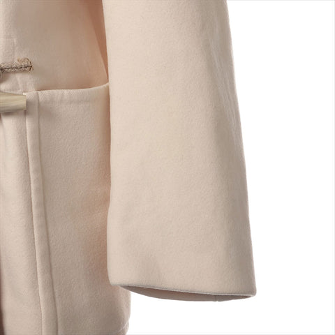 HERMES Size:36 Duffle coat coat Ivory WS11904