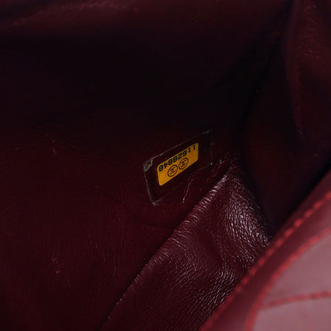 Chanel Chanel Matelasse Double Flap 2.55连锁肩袋黑色WS11915