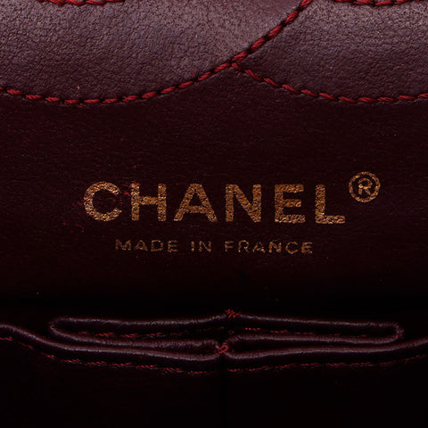 Chanel Chanel Matelasse Double Flap 2.55连锁肩袋黑色WS11915