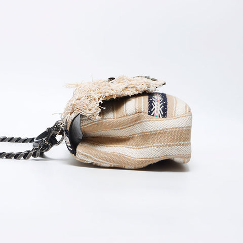 Yves Saint Laurent Yves Saint Laurent College College Fringe Bruage肩袋多色WS11917