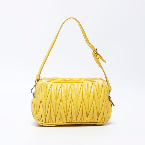 miu miu miu Matterasse袋手提包黄色WS11918
