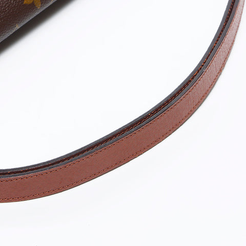 Louis Vuitton LOUIS VUITTON Dauphine Monogram Shoulder Bag Brown WS11928