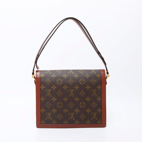 Louis Vuitton LOUIS VUITTON Dauphine Monogram Shoulder Bag Brown WS11928