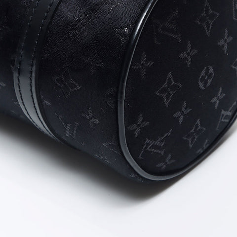 Louis Vuitton Satin Monogram Little Papillon Pouch Black WS11929