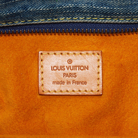 Louis Vuitton LOUIS VUITTON Neo Kabiy Denim Monogram 2way 2007 Shoulder Bag Blue WS11930