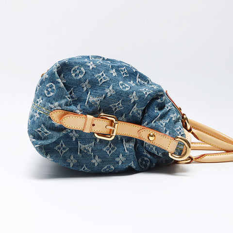 Louis Vuitton LOUIS VUITTON Neo Kabiy Denim Monogram 2way 2007 Shoulder Bag Blue WS11930