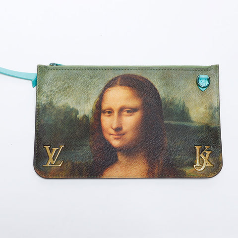 Louis Vuitton Louis Vuitton da Vinci Pagnière néfaste Sac Tote Blue WS11931