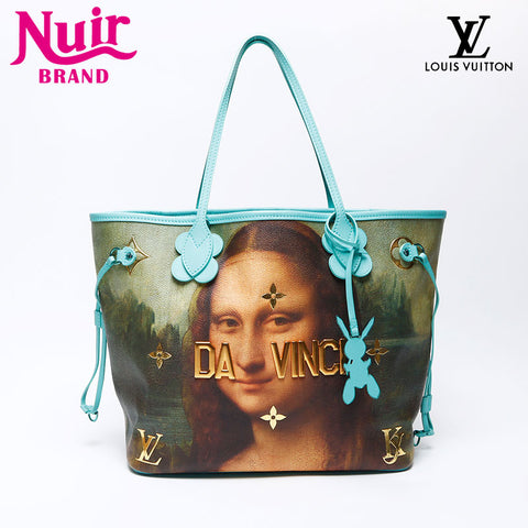 Louis Vuitton Louis Vuitton da Vinci Nevere Beutel Tasche Blau WS11931