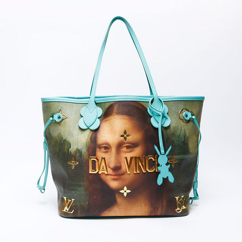 Louis Vuitton Louis Vuitton da Vinci Pagnière néfaste Sac Tote Blue WS11931