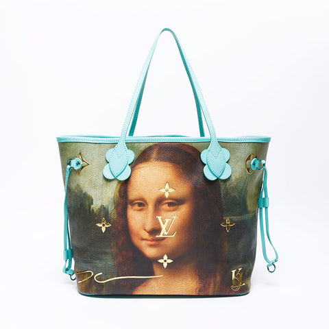 Louis Vuitton Louis Vuitton da Vinci Pagnière néfaste Sac Tote Blue WS11931