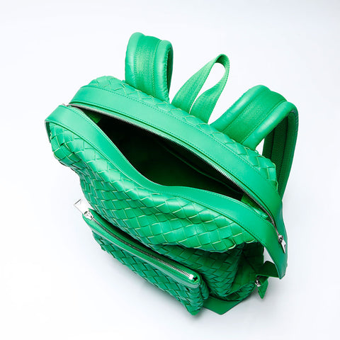 Bottegaveneta Intrecciato Backpack / Daypack Green WS11934