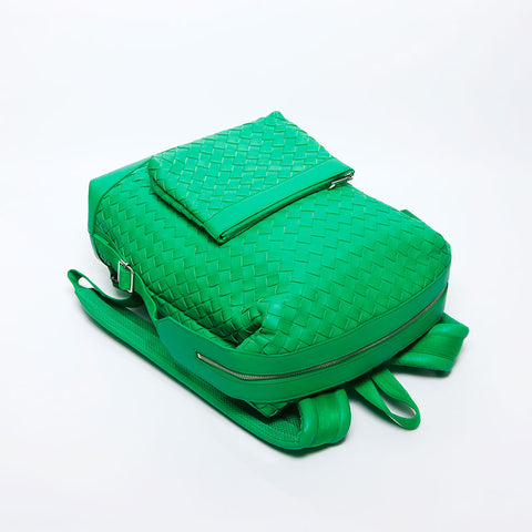 Bottegaveneta Intrecciato Backpack / Daypack Green WS11934
