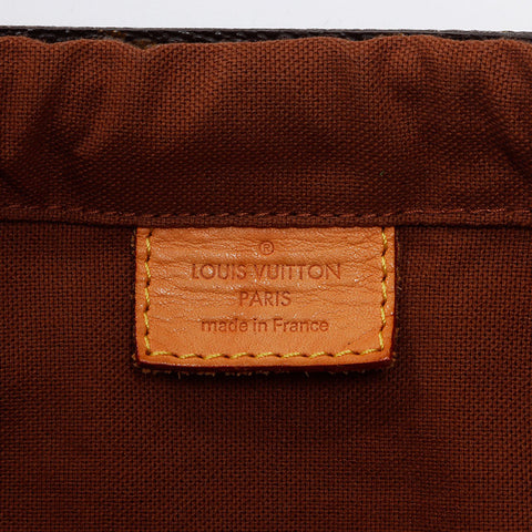LOUIS VUITTON Comme des Garons Rei Kawakubo Monogram Holes MM Tote Bag Brown WS11942