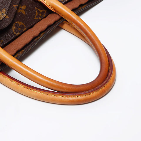 Louis Vuitton Comme desGarçonsKawakubo Rei会标大厅MM手提袋棕色WS11942