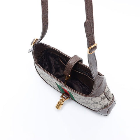 Gucci ×BALENCIAGA 2024 Jackie 1961 Mini Shoulder Bag Beige WS11958