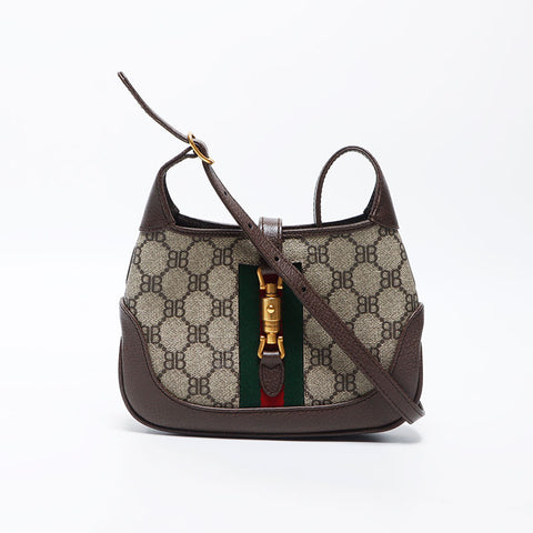 Gucci×Balenciaga 2024 Jackie 1961迷你肩袋米色WS11958