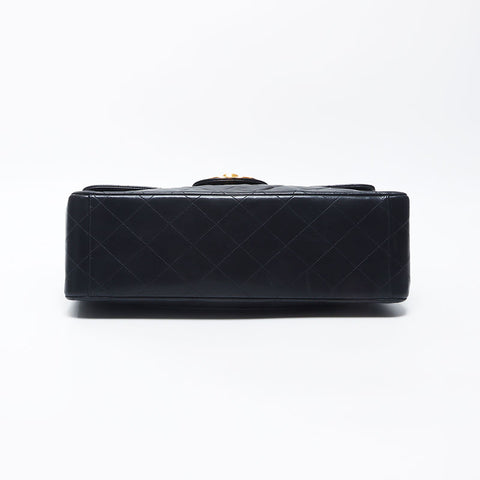 Chanel CHANEL No. 3 1994-1999 Decamatelasse Chain Shoulder Bag Black WS11963