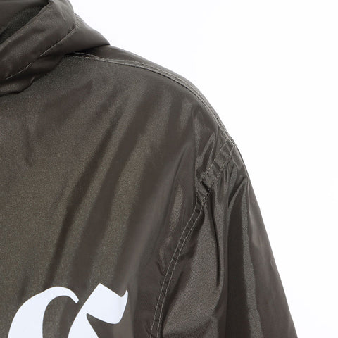 CELINE Size:44 Logo Light Nylon Jacket green WS11968