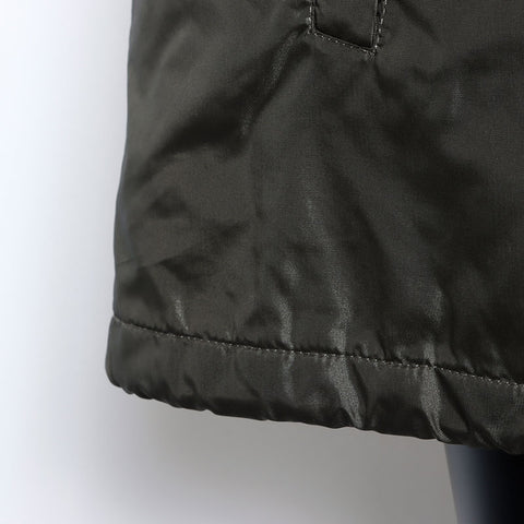 CELINE Size:44 Logo Light Nylon Jacket green WS11968