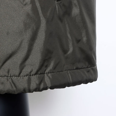 塞琳大小：44徽标灯尼龙夹克绿色WS11968