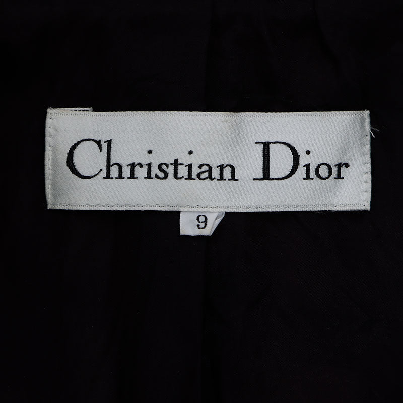 クリスチャンディオール Christian Dior Size:9 CDロゴ ボタン 千鳥柄