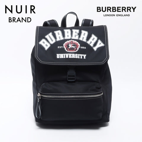 Burberry Varsity Dewey Backpack/Daypack Black WS11973