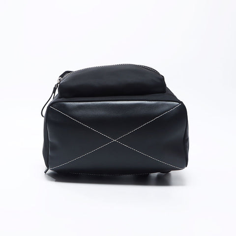 Burberry Varsity Dewey Backpack/Daypack Black WS11973