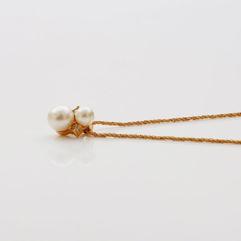 Christian Dior Pearl Collier Gold WS11975