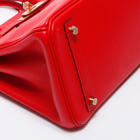 爱马仕爱马仕（Hermes y）雕刻2020 birkin 30手袋红色WS11980