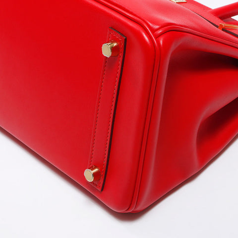 爱马仕爱马仕（Hermes y）雕刻2020 birkin 30手袋红色WS11980