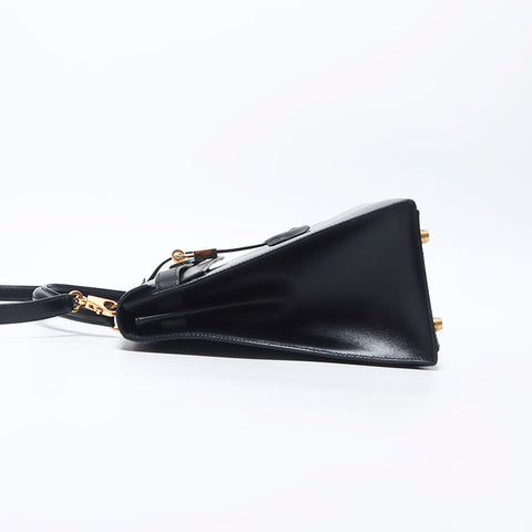 HERMES HERMES KELLY 32◻︎B刻有1998年手提包黑色WS11982