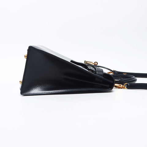 HERMES HERMES KELLY 32◻︎B刻有1998年手提包黑色WS11982