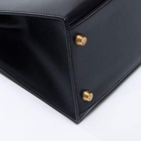 HERMES HERMES KELLY 32◻︎B刻有1998年手提包黑色WS11982