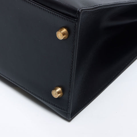 HERMES HERMES KELLY 32◻︎B刻有1998年手提包黑色WS11982