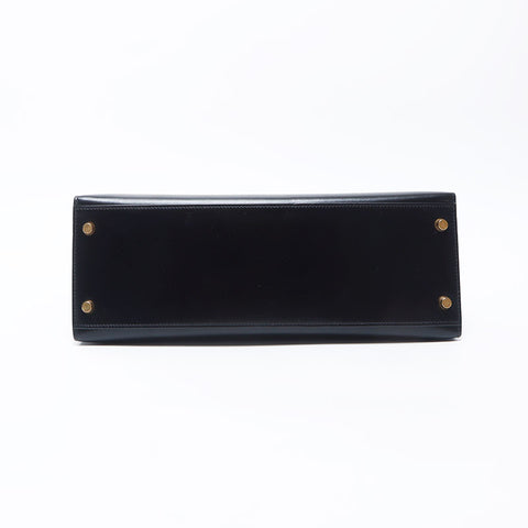HERMES HERMES KELLY 32◻︎B刻有1998年手提包黑色WS11982