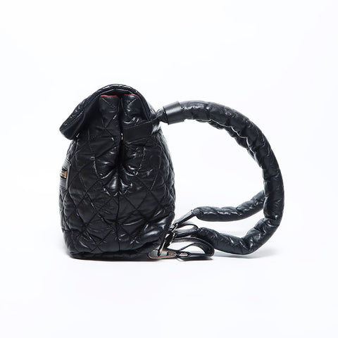 Chanel CHANEL 2009-2010 Coco Mark Lambskin Coco Cocoon No. 13 Backpack/Daypack Black WS11990