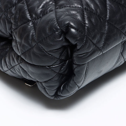 Chanel Chanel 2009-2010 Coco Mark Lambkin Coco Cocoon No. 13 sac à dos / sac à dos noir WS11990