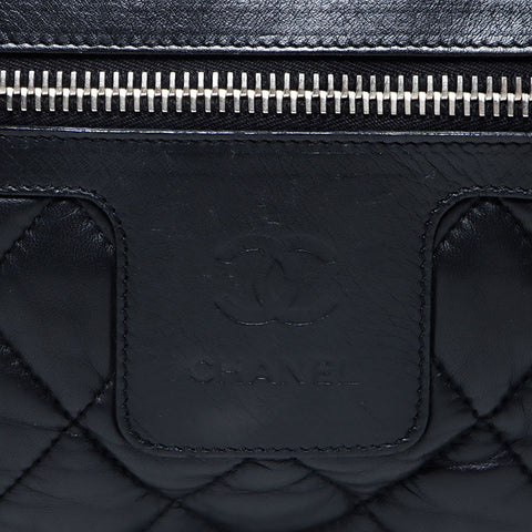 Chanel CHANEL 2009-2010 Coco Mark Lambskin Coco Cocoon No. 13 Backpack/Daypack Black WS11990