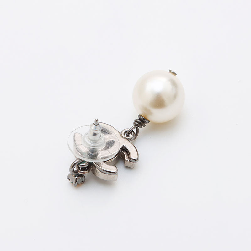 シャネル CHANEL ラインストーン ココマーク パール 06 2006年 ピアス