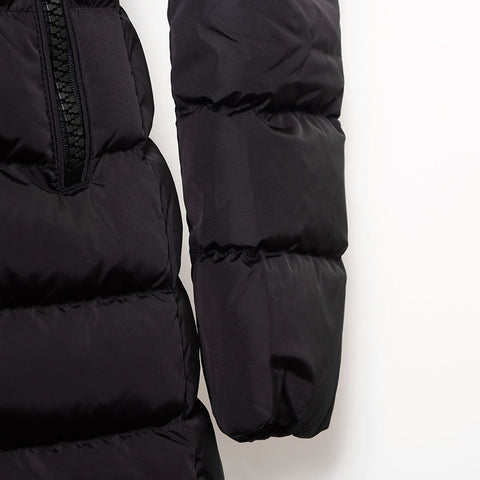 Moncler TALEVE GIUBBOTTO Size:00 Long Coat Down jacket black WS12029