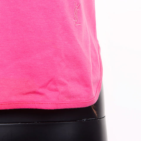 YVES SAINT LAURENT logo Tank top pink WS12040