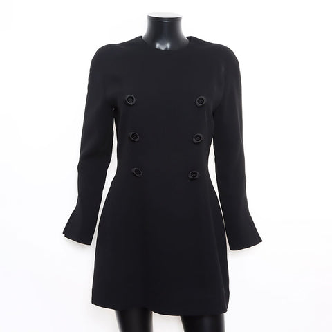 基督徒迪奥大小：11设置复古礼服套装黑色WS12041