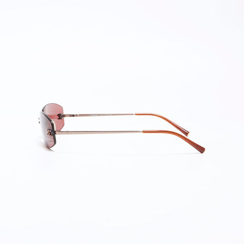 シャネル CHANEL ココマーク サングラス ダークレッド WS12062