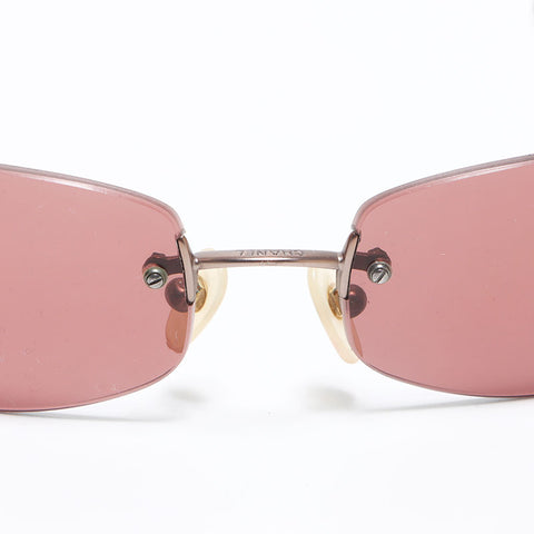 シャネル CHANEL ココマーク サングラス ダークレッド WS12062