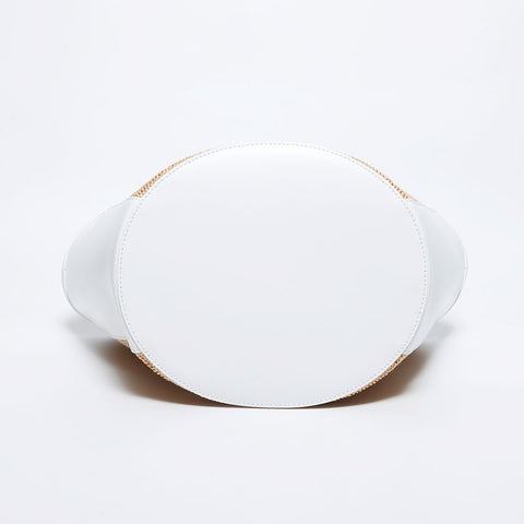 Marni Marni Toropicalia袋小肩袋米色X白色WS12087