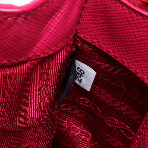Prada Galleria Mini 2way Saffiano肩带粉红色WS12105