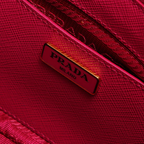 Prada Galleria Mini 2way Saffiano肩带粉红色WS12105