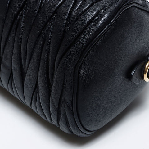 MIU MIU MIU MATTERASSE SAGLE SALLE SALLE BLACK WS12111