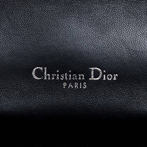 克里斯蒂安·迪奥（Christian Dior Canage）Milly La Foret银色硬件链肩袋黑色WS12115