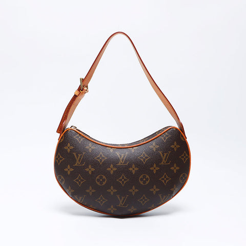 ルイ・ヴィトン LOUIS VUITTON 2003 クロワッサン PM モノグラム ショルダーバッグ ブラウン WS12118